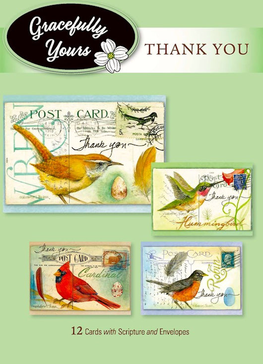 Thank You Grateful Hearts Greeting Cards Boxed (12)