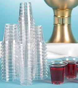 Communion Cups Plastic Unfilled - Box of 1000