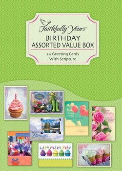 Birthday - Assorted - Boxed Cards (24)