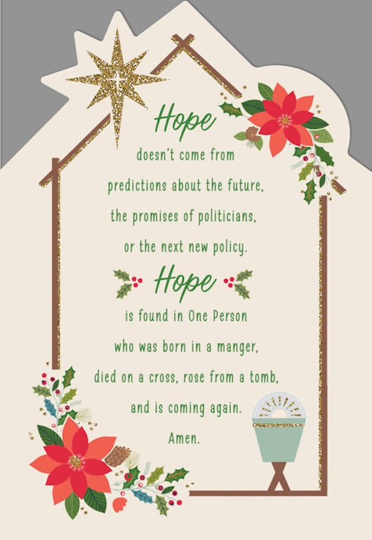 Hope in a Manger Christmas Cards - Box of 18