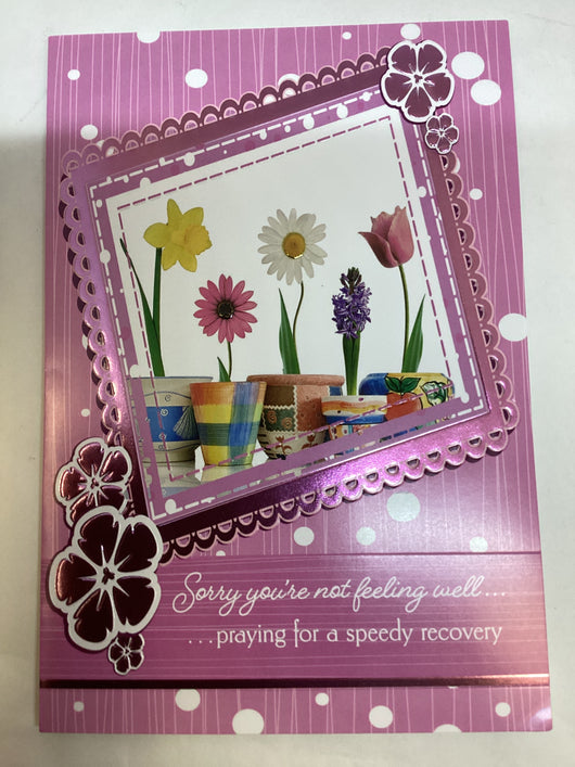 Greeting Card - Get Well Floral