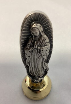 Our Lady of Guadalupe Auto Statue - 2 3/4”