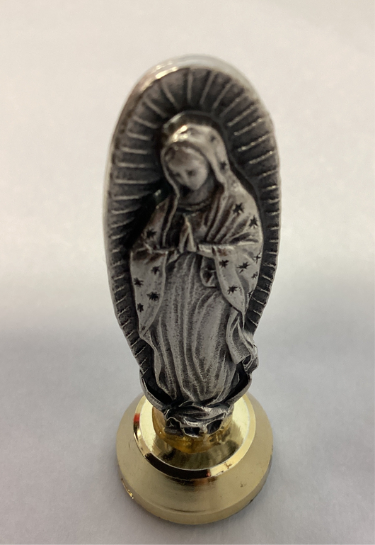 Our Lady of Guadalupe Auto Statue - 2”