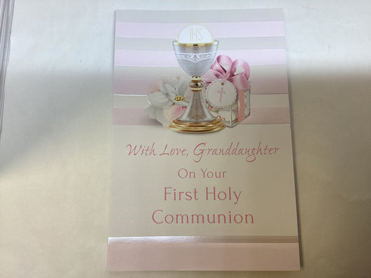 Greeting Card - Granddaughter Confirmation