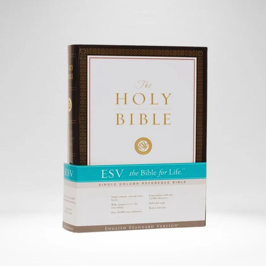 The Holy Bible - ESV Single Column Reference Bible, Hardcover