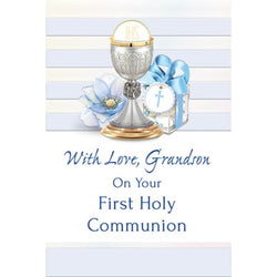 Greeting Card - Communion Grandson