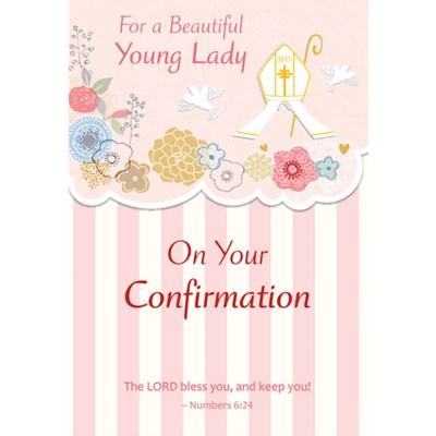 Greeting Card - Girl Confirmation