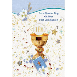 Greeting Card - Communion Boy