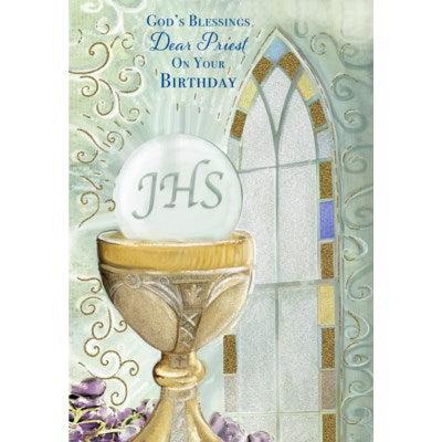 Greeting Card - Priest Birthday