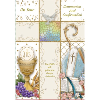 Greeting Card - Communion and Confirmation