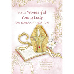 Greeting Card - Girl Confirmation