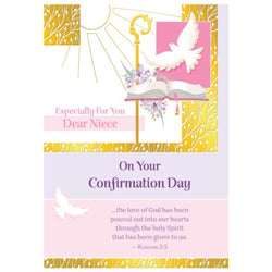 Greeting Card - Niece Confirmation