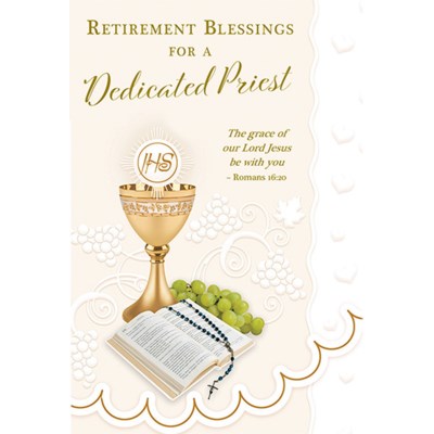 Greeting Card - Retirement Priest