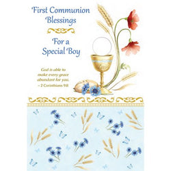 Greeting Card - Communion Boy