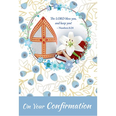 Greeting Card - Confirmation Boy