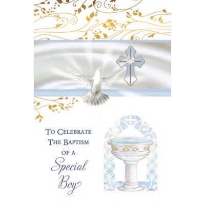 Greeting Card - Baptism Boy