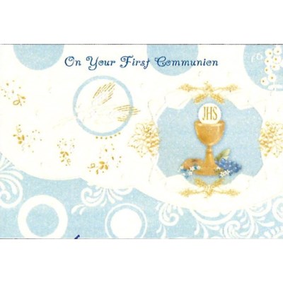 Greeting Card - Communion Boy