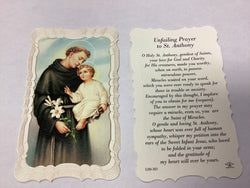 Unfailing Prayer to St. Anthony Paper Prayer Card