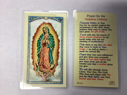 Helpless Unborn Prayer Card