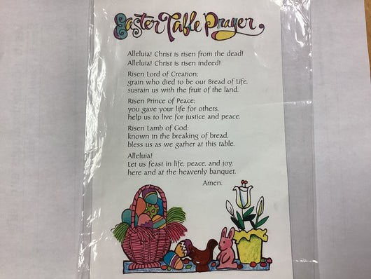 Easter Table Prayer