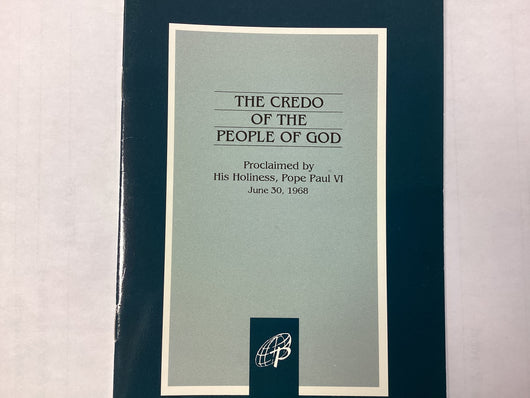 The Credo of the People of God