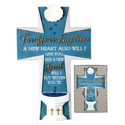 For your Baptism Wall Cross