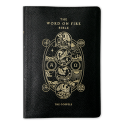 Word on Fire Bible (Volume 1): The Gospels - Leather Bound