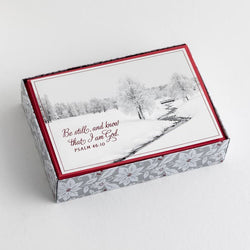 Be Still and Know Christmas Value Box of 18 Cards