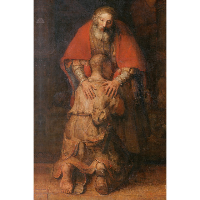 The Return of the Prodigal Son Painting by Rembrandt Veritas