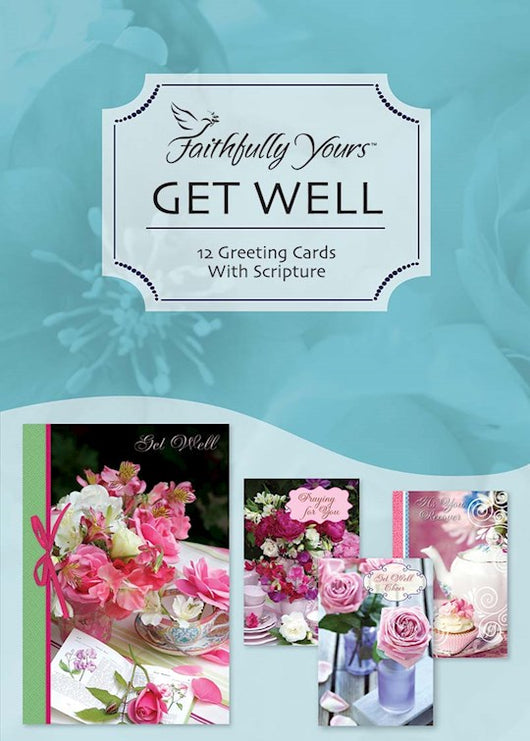 Greeting Cards - Get Well, Teacup Wishes