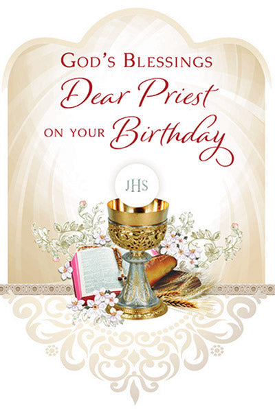 God’s Blessings Dear Priest on your Birthday - Greetings of Faith ...