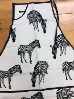 Zebra apron