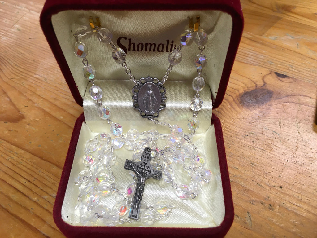 Shomali Crystal Relic Rosary – Veritas Catholic Books & Gifts