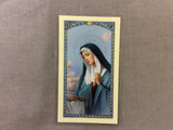 Mother of Sorrows Prayer Card